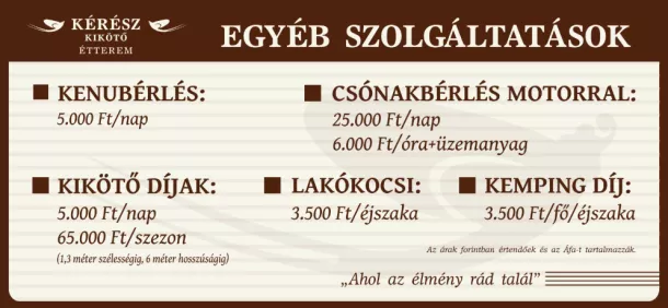 kérészkikötő2025nyár egyéb szolg